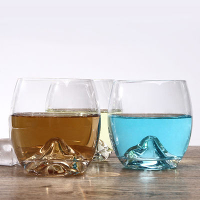 ガラス、独特なエベレストのクリスタル グラスのタンブラー セットを味わう贅沢なウィスキー サプライヤー