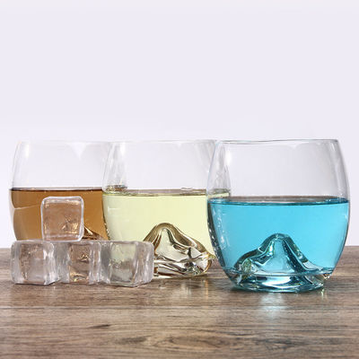 ガラス、独特なエベレストのクリスタル グラスのタンブラー セットを味わう贅沢なウィスキー サプライヤー