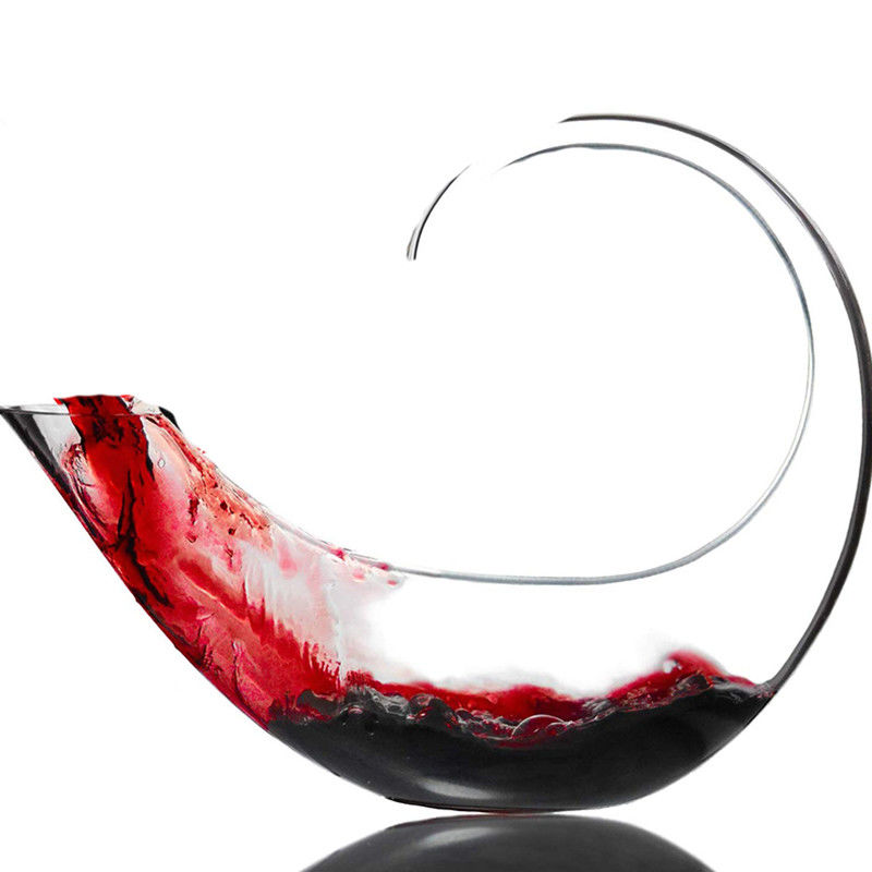 蠍の定形アルコール飲料のガラス ワインのデカンター透明な色のハンドメイドの技術 サプライヤー